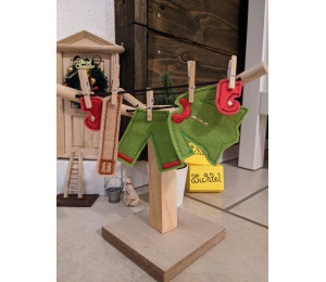 Stickserie ITH - Wichtelanzug Schuhe Hose Gürtel Jacke